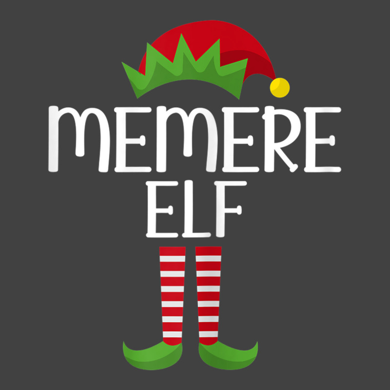 Womens Memere Elf Family Matching Group Christmas Party Pajama Vintage T-shirt | Artistshot