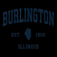 Burlington Illinois Il Vintage Athletic Navy Sports Design Toddler Sweatshirt | Artistshot