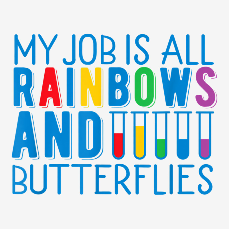 Phlebotomy Lab Technician Rainbow & Butterfly Phlebotomist T Shirt ...