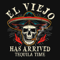 El Viejo Has Arrived Tequila Time Vintage Baby Beanies | Artistshot