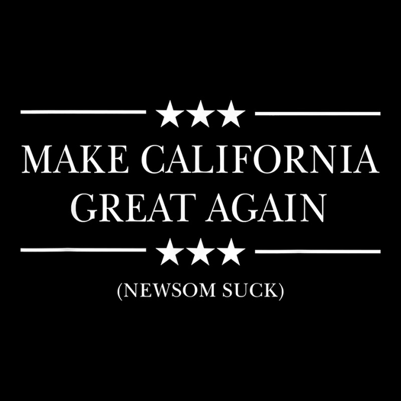 Anti Gavin Newsom Cali Governor Make California Great Again T Shirt Adjustable Cap by ardylanda | Artistshot