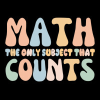 Math The Only Subject That Counts Funny Math Teachers Fleece Short | Artistshot