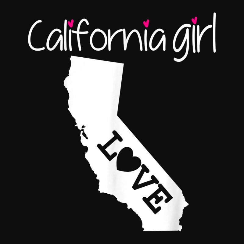 California Girl Tshirt I Love California Home Tee Cute Cali T Shirt Crop Top by cm-arts | Artistshot