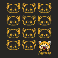 Aggretsuko Real Ladies Fitted T-shirt | Artistshot