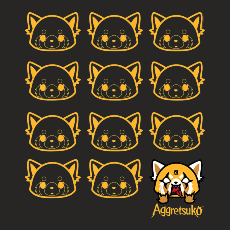 Aggretsuko Real Ladies Fitted T-Shirt by Kandurip541 | Artistshot