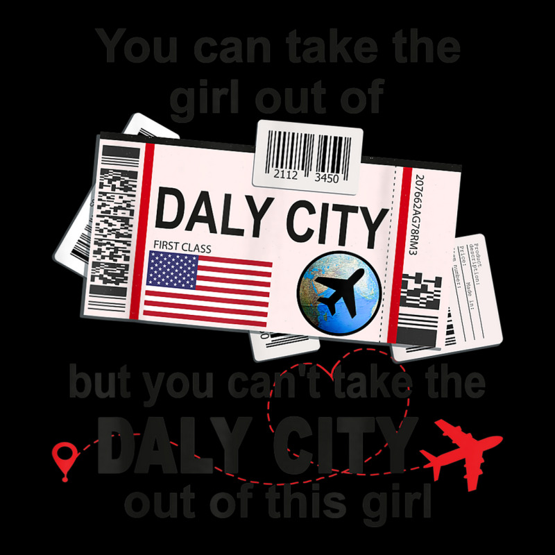 Flight Ticket Daly City   Girl From Daly City Boarding Pass Fleece Short | Artistshot