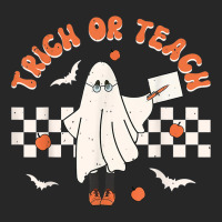 Halloween Trick Or Teach Ghost Teacher Spooky Season Men's T-shirt Pajama Set | Artistshot