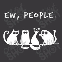 Funny Cat Ew People Ladies Curvy T-shirt | Artistshot