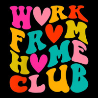 Work From Home Club (front Back) V-neck Tee | Artistshot