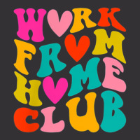 Work From Home Club (front Back) Vintage Short | Artistshot