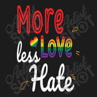 More Love Less Hate Lgbt Hoodie & Jogger Set | Artistshot