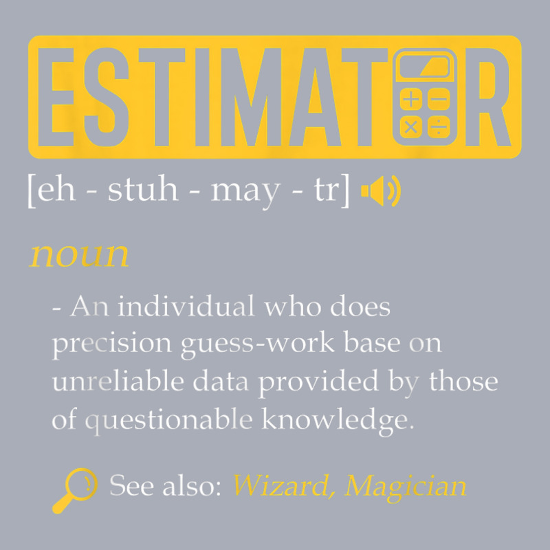 Estimator Estimating Calculations Jobs Tank Dress by Queens | Artistshot