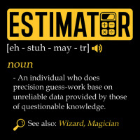 Estimator Estimating Calculations Jobs Cropped Sweater | Artistshot