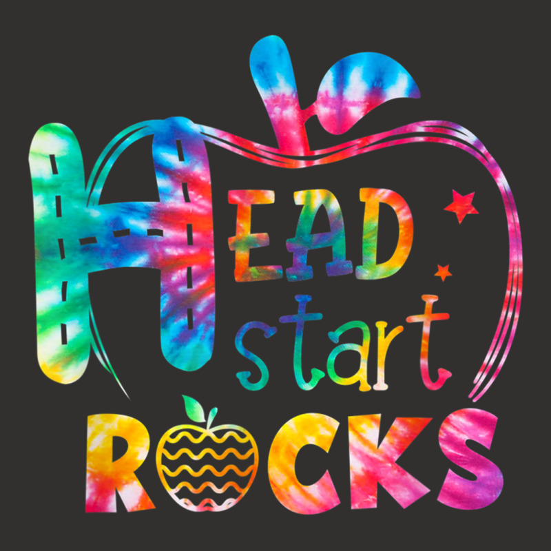 Hello Head Start Rock Tie Dye Back To School Teacher Champion Hoodie by RandiCrystalGraber | Artistshot