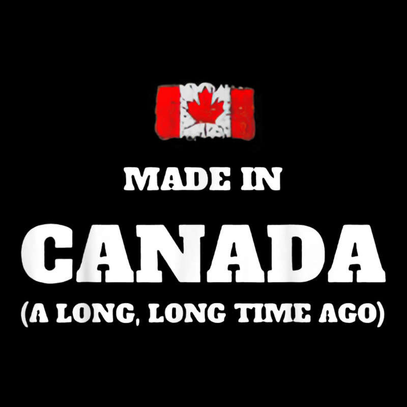 Flag Madein Canada Long Time Ago Adjustable Cap by Outpost | Artistshot