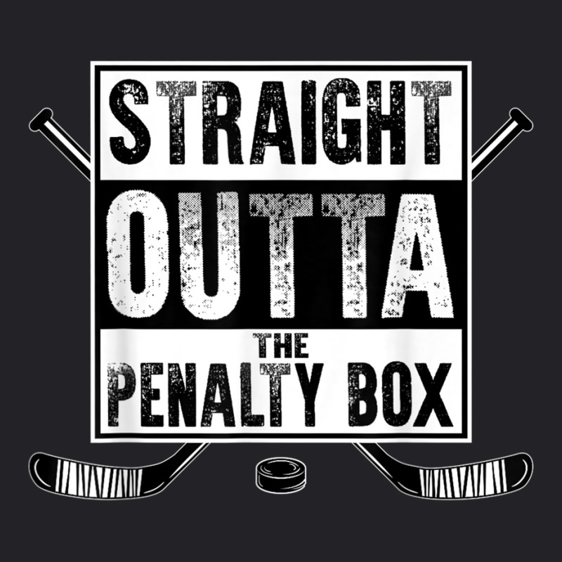 Ice Hockey Player Gift Straight Outta The Penalty Box Youth Tee by DanielGuenther | Artistshot