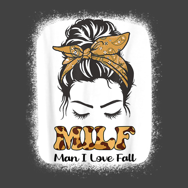 Milf Man I Love Fall Funny Woman Autumn Seasons Lover Tee Vintage T-shirt | Artistshot