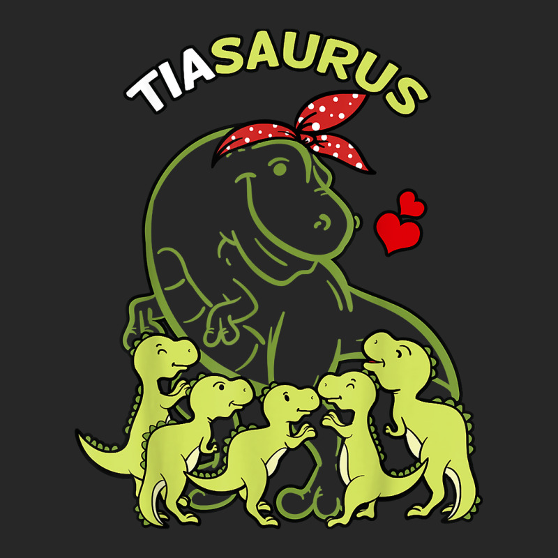 Tiasaurus Tia 5 Kids Dinosaur Aunt Auntie Tita Men's T-shirt Pajama Set | Artistshot