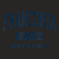 Franconia New Hampshire Nh Vintage Athletic Sports Design Ladies Fitted T-shirt | Artistshot