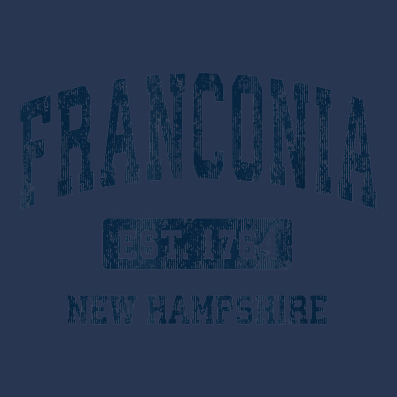 Franconia New Hampshire Nh Vintage Athletic Sports Design Ladies Denim Jacket by Fashlaza | Artistshot