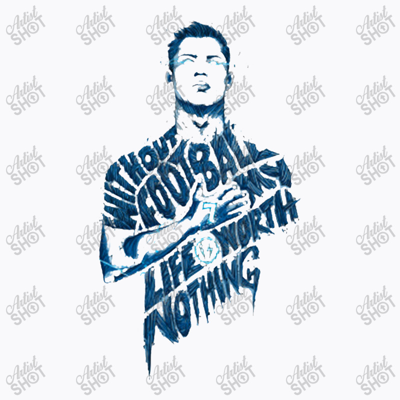 Ronaldo Without Football T-shirt | Artistshot