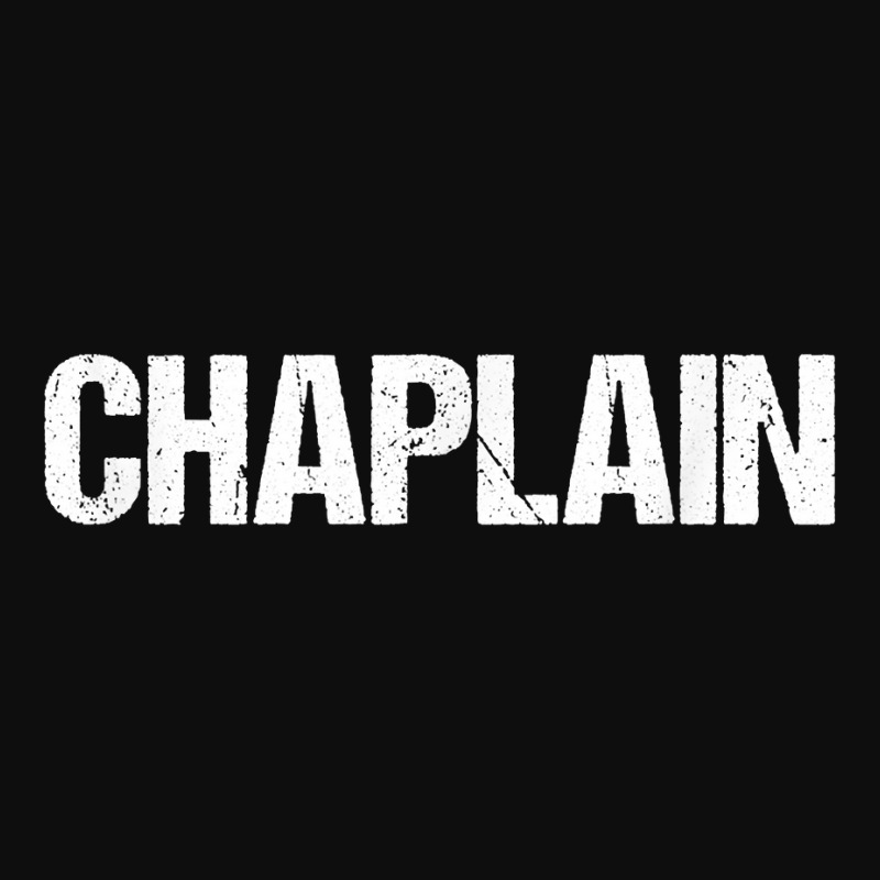 Chaplain Simple Title T Shirt Crop Top by kyxylojashu | Artistshot