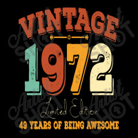 Vintage 1972, 50th Birthday Gift Pocket T-shirt | Artistshot