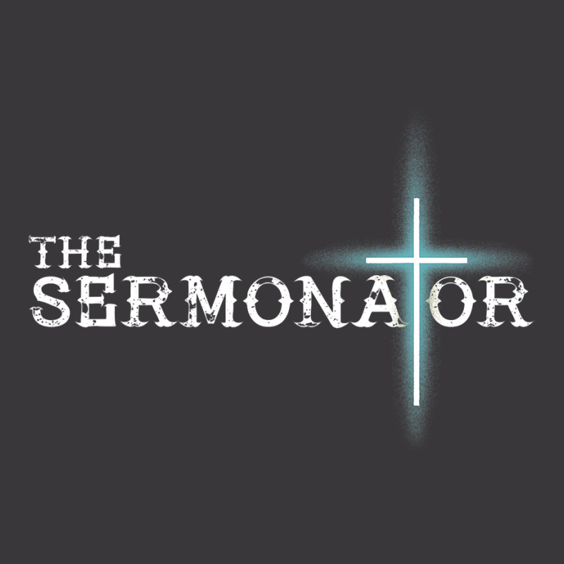 The Sermonator Pastor Appreciation Christian Cross Fun Gift Ladies Curvy T-Shirt by trokeryth | Artistshot