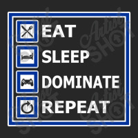 Eat, Sleep, Dominate, Repeat. For Gamers. Men's T-shirt Pajama Set | Artistshot