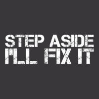 Step Aside I'll Fix It Funny Handy Mechanic Gift Idea Ladies Curvy T-shirt | Artistshot