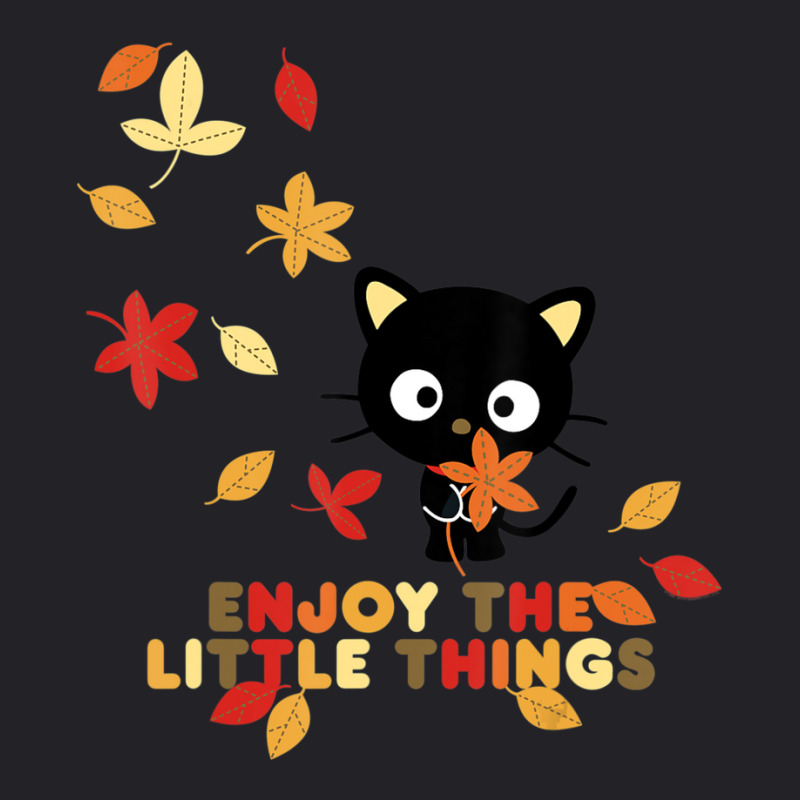 Chococat Enjoy The Little Things Fall Leaves Youth Tee by Kandurip541 | Artistshot