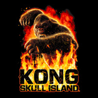 Kong Skull Island Out Of The Fire Adjustable Cap | Artistshot