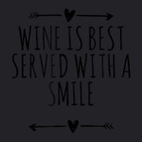 Arrows Best Friend Funny Wine Is Best Served With A Smile Youth Tee | Artistshot