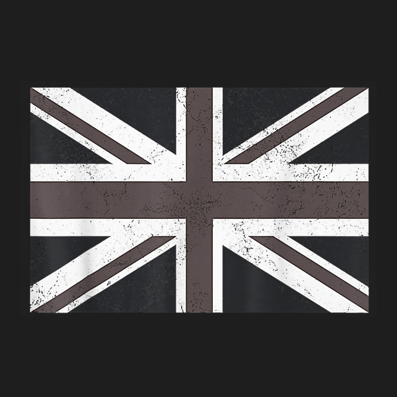 Distressed Black And White British Flag Great Britain Flag T Shirt Classic T-shirt | Artistshot