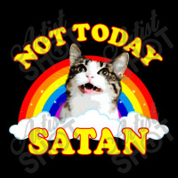 Cat Rainbow Not Today Satan Adjustable Cap | Artistshot