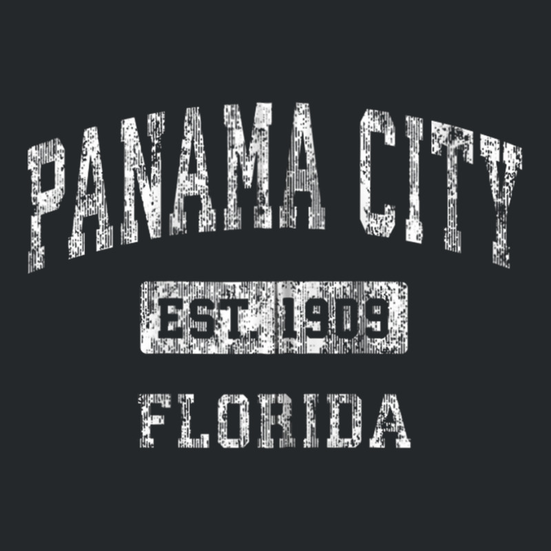 Panama City Florida Fl Vintage Established Sports Design Zip Hoodie Crewneck Sweatshirt by cm-arts | Artistshot