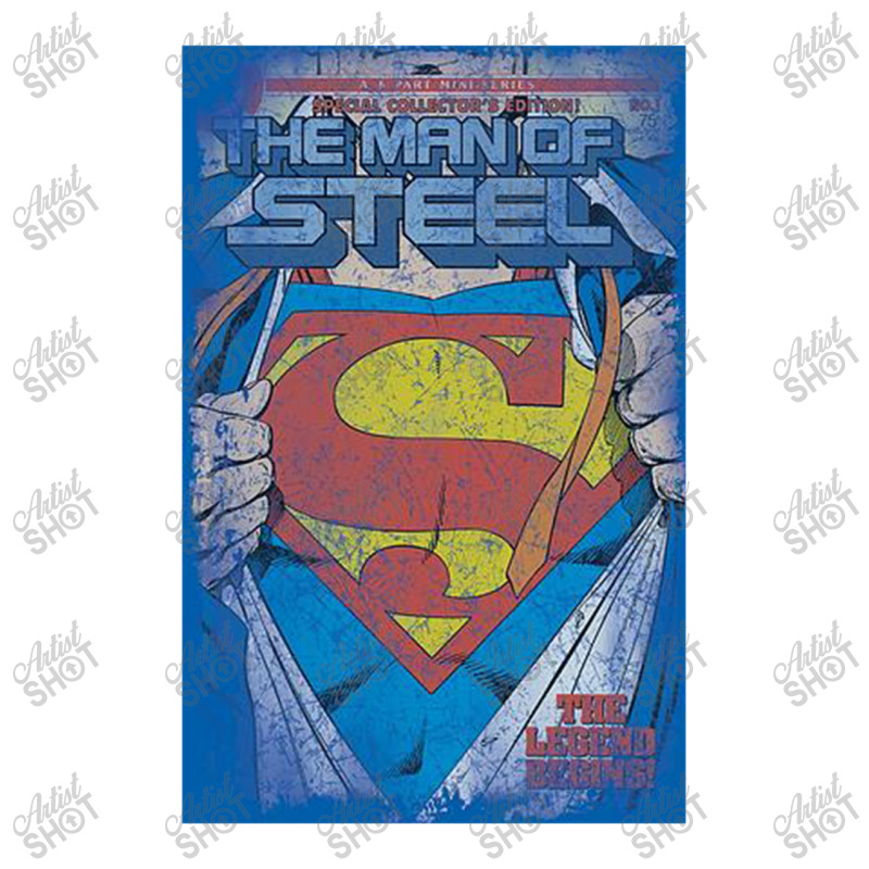 Legendary, The Man Of Steel V-neck Tee | Artistshot