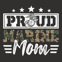 Proud Marine Military Veteran Mom Mama Mommy Mother's Day T Shirt Champion Hoodie | Artistshot