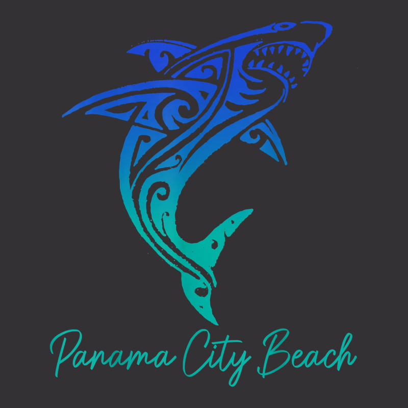 Panama City Beach Fl Shark Scuba Diving Surfer Florida Surf T Shirt Vintage Hoodie by cm-arts | Artistshot