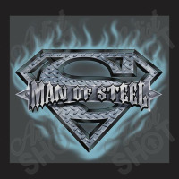 Man Of Steel Shield T-shirt | Artistshot