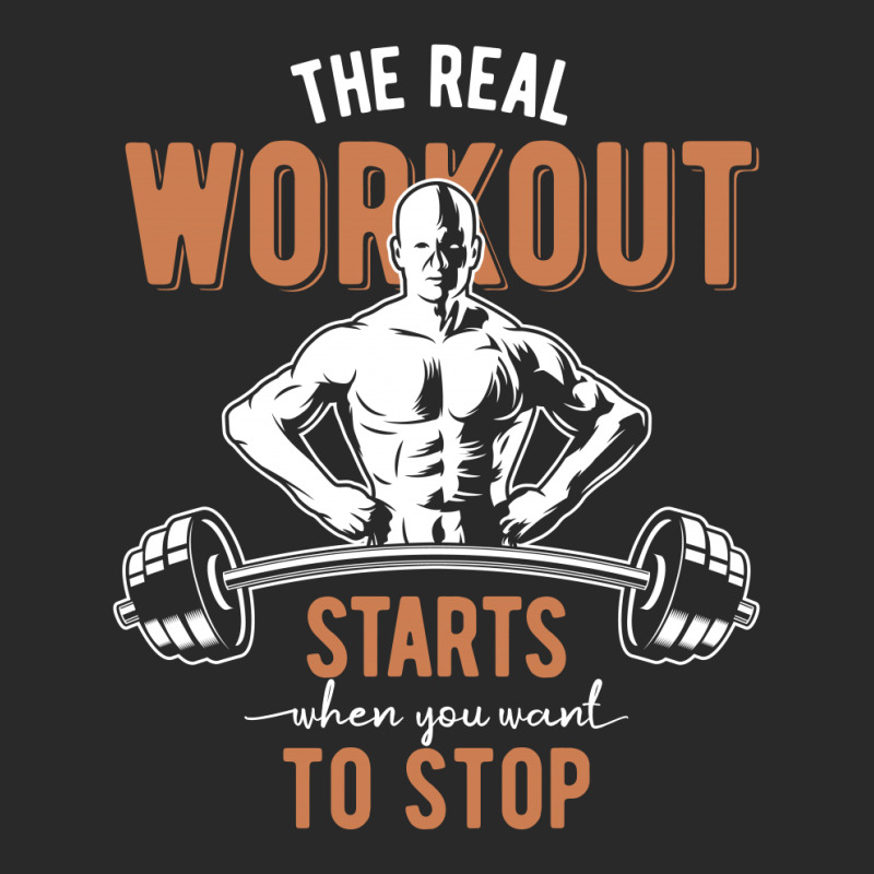 The Real Workout Starts When You Want To Stop Toddler T-shirt by EmarDesign | Artistshot