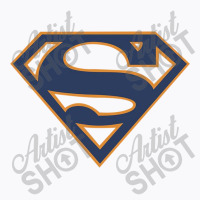 Navy And Orange Shield T-shirt | Artistshot