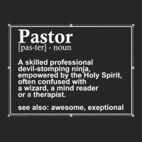 Funny Pastor Definition Gift Christian Preachers Men Women T Shirt Ladies Fitted T-shirt | Artistshot