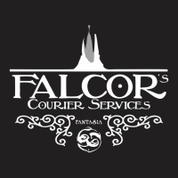 Falcor's Courier Services T-shirt | Artistshot