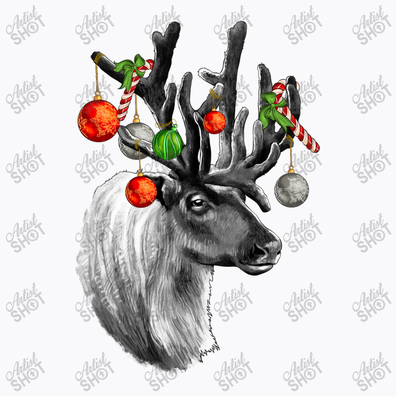 Reindeer With T-shirt | Artistshot