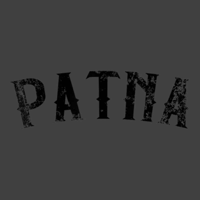 Patna India Vintage Black Text Apparel Vintage T-Shirt by Color | Artistshot