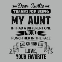 Dear Auntie, Thanks For Being My Aunt Zipper Hoodie | Artistshot