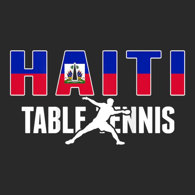 Haiti Table Tennis Fans Jersey Haitian Ping Pong Lovers Toddler T-shirt by Color | Artistshot