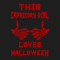 Halloween 2019 This Capricorn Girl Loves Halloween Classic T-shirt | Artistshot