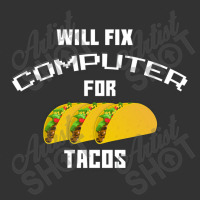 Will Fix Computer For Tacos Baby Bodysuit | Artistshot